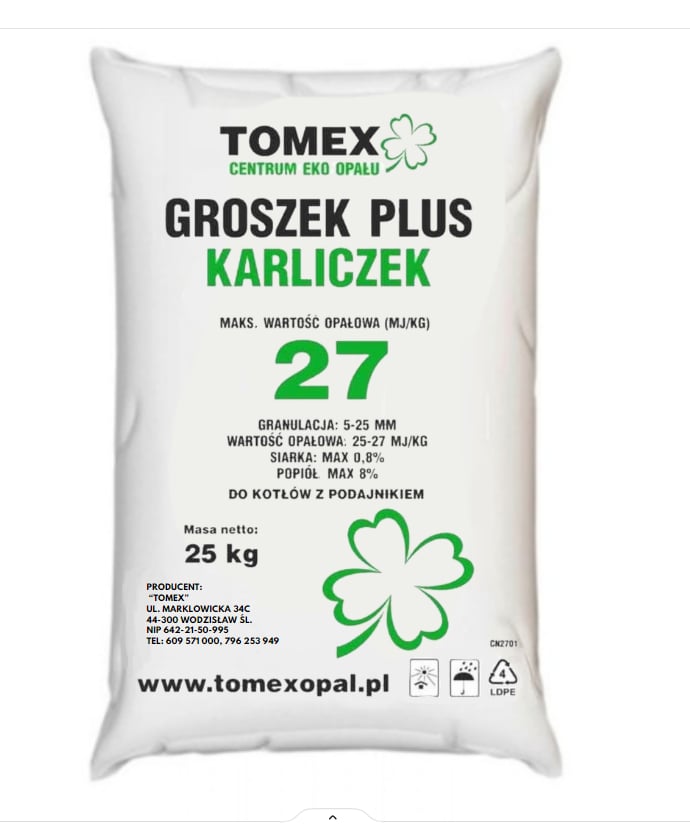 GROSZEK PLUS KARLICZEK 27 J/kg